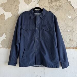 US Polo Assn Utility Jacket Nautical Striped Lining Mens Large Preppy Minimalist